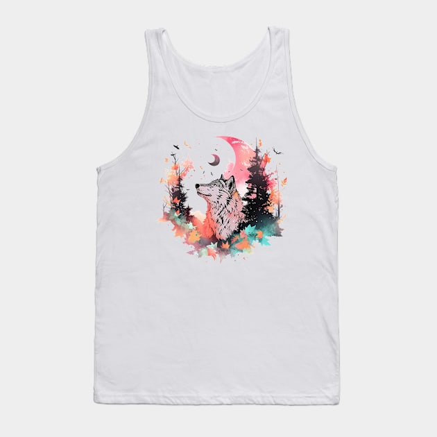 wolf Tank Top by skatermoment